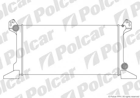 Радіатор Polcar 324408A1 (фото 1)