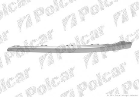 Молдинг бампера Polcar 4015078