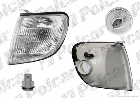 Указатель поворота передний Polcar 406219