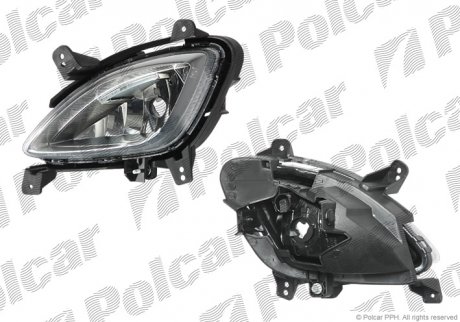 Фара передняя Polcar 40A129-E