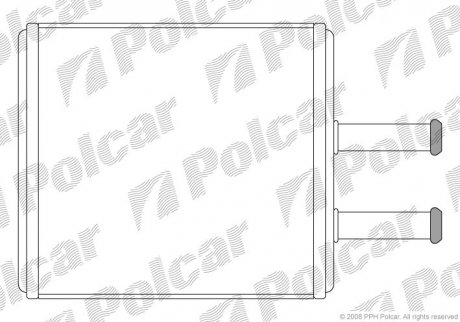 Радіатор обігріву SRL Polcar 4102N81