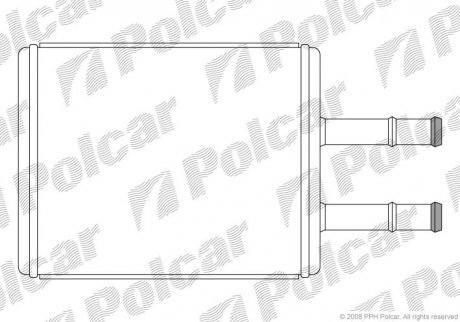 Радиатор обогрева Polcar 4516N8-1