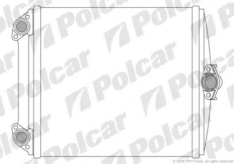 Радіатор обігріву SRL Polcar 5014N8-2