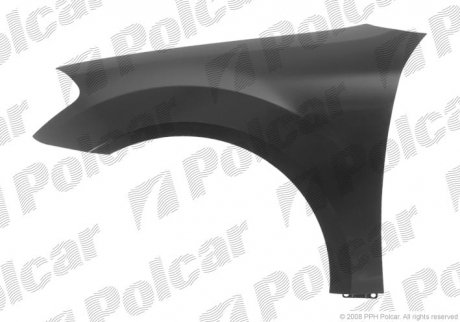 Крыло переднее Polcar 504502