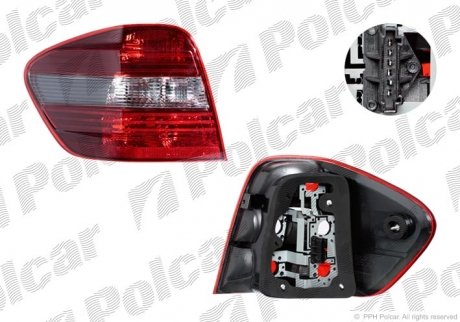 Ліхтар задній Polcar 504588-E