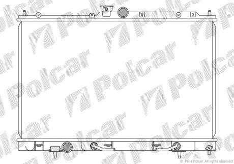 Радіатор основний SRL Polcar 526508-4