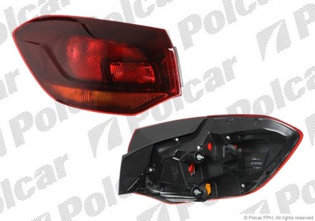 Фонарь задний Polcar 5511887E