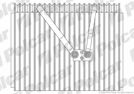 Испаритель кондиционера Polcar 5516P82