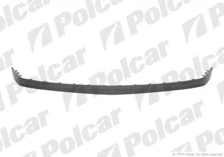 Спойлер бампера переднего Polcar 551825