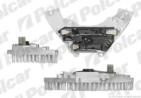 Резистор обігрівача салону Polcar 5786KST-1