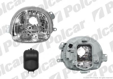 Фара основная Polcar 6004092E