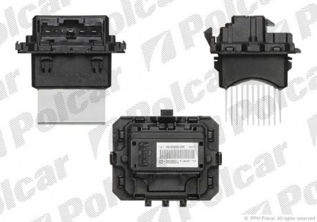 Регулятор вентилятора кабіни Polcar 6014KST1X