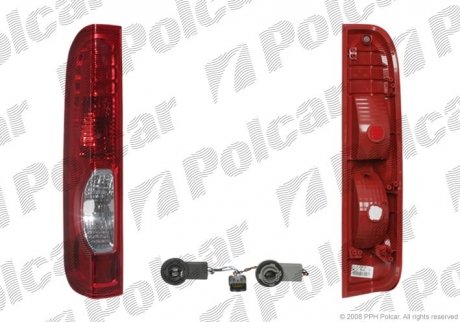 Фонарь задний Polcar 602788-V