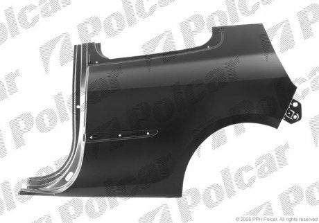 Крыло заднее Polcar 605583