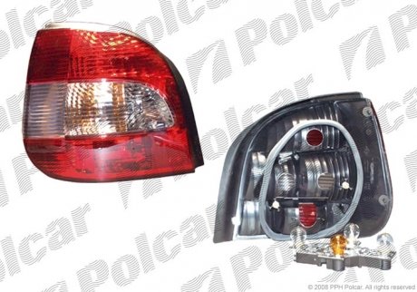 Фонарь задний Polcar 607087-E