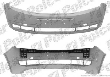 Бампер передний Polcar 691307-Q