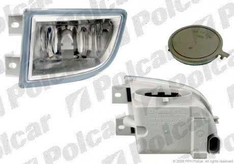 Фара передняя Polcar 691330-E