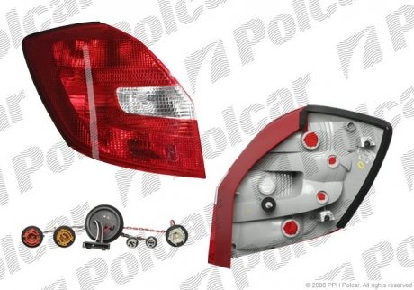 Фонарь задний Polcar 691587-T