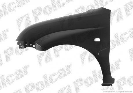 Крыло переднее Polcar 7420021