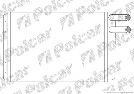 Радиатор обогрева Polcar 9032N8-2