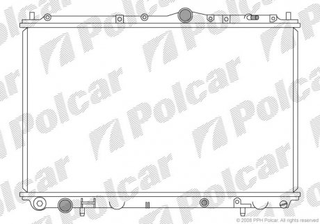 Радиатор охлаждения Polcar 904008-1