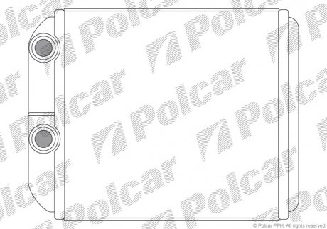 Радиатор обогрева Polcar 9040N8A1