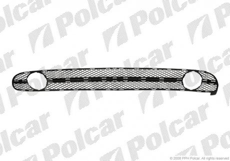 Решітка бампера Polcar 9501271