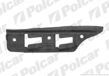 Кронштейн бампера правий VW GOLF V, 04- Polcar 95130710