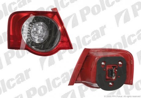 Фонарь задний Polcar 955587-S