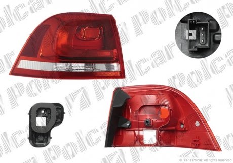 Фонарь задний Polcar 958287-V