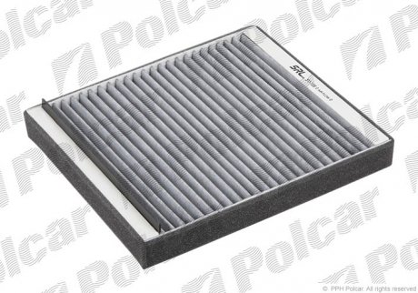 Фільтр салону, з активованим вугіллям SRL Polcar S11-1008