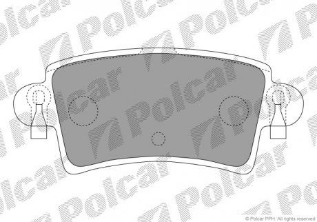 Тормозные колодки SRL Polcar S701056