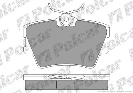 Тормозные колодки SRL Polcar S701129