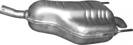 Глушитель алюм. сталь, задн. часть Opel Astra H 1.8i 16V 03/04- (17.307) POLMOSTROW 17307