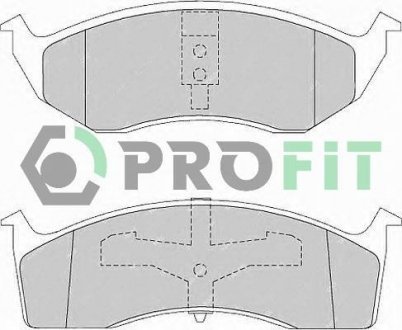 Колодки гальмівні дискові PROFIT 50001098