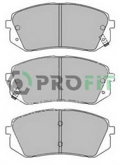 Колодки тормозные дисковые передние KIA Carens 06- PROFIT 50002022