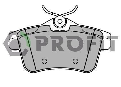 Колодки тормозные дисковые PROFIT 50004224