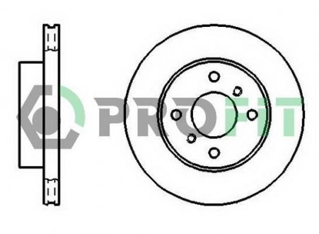Диск тормозной PROFIT 50100260