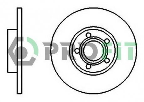 Диск тормозной PROFIT 50100324