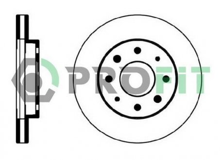 Диск гальмівний PROFIT 50100885
