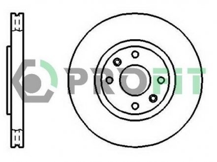Диск тормозной PROFIT 50101152