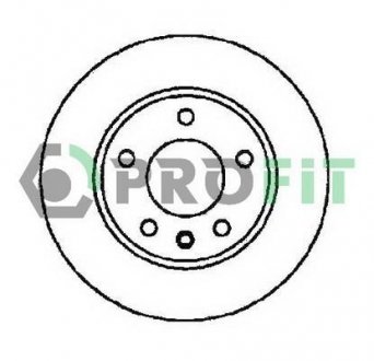 Диск тормозной PROFIT 50101311 (фото 1)