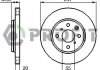 Диск тормозной CITROEN C1 05-. PEUGEOT 107 05-. 108 14-. TOYOTA AYGO 05- FRONT PROFIT 50101527 (фото 1)