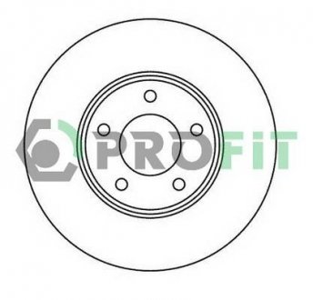 Диск тормозной PROFIT 50102007