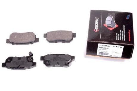 Гальмівні колодки дискові зад. Honda Civic 1.6i 87-94/ 1.4-1.6i 94- /Rover 400 -95 PROTECHNIC PRP0110