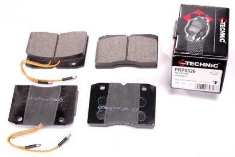 К-кт перед. тормозов. колодок Fiat Daily 35 PROTECHNIC PRP0326