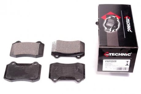 Тормозные колодки, дисковый тормоз (набор) PROTECHNIC PRP0508
