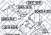 САЙЛЕНТБЛОК ЗАДНЬ ПОДОВЖНОЇ ТЯГИ MITSUBISHI LANCER Q-fix Q0051130 (фото 3)