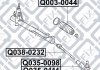 ТЯГА РУЛЕВ РЕЙКИ FORD MONDEO CA2 2007-2014 Q-fix Q0380232 (фото 3)