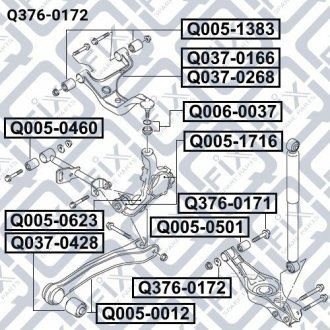 Гайка з ексцентриком Q-fix Q376-0172